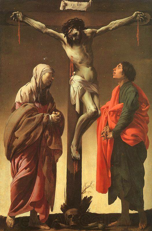 Hendrick Terbrugghen The Crucifixion with the Virgin and St.John Norge oil painting art